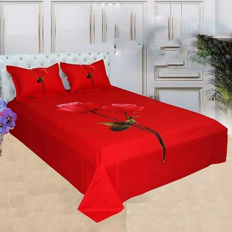 100%,Cotton,Multicolor,7.5,feet,by,8,feet,King,size,Bed,Sheet