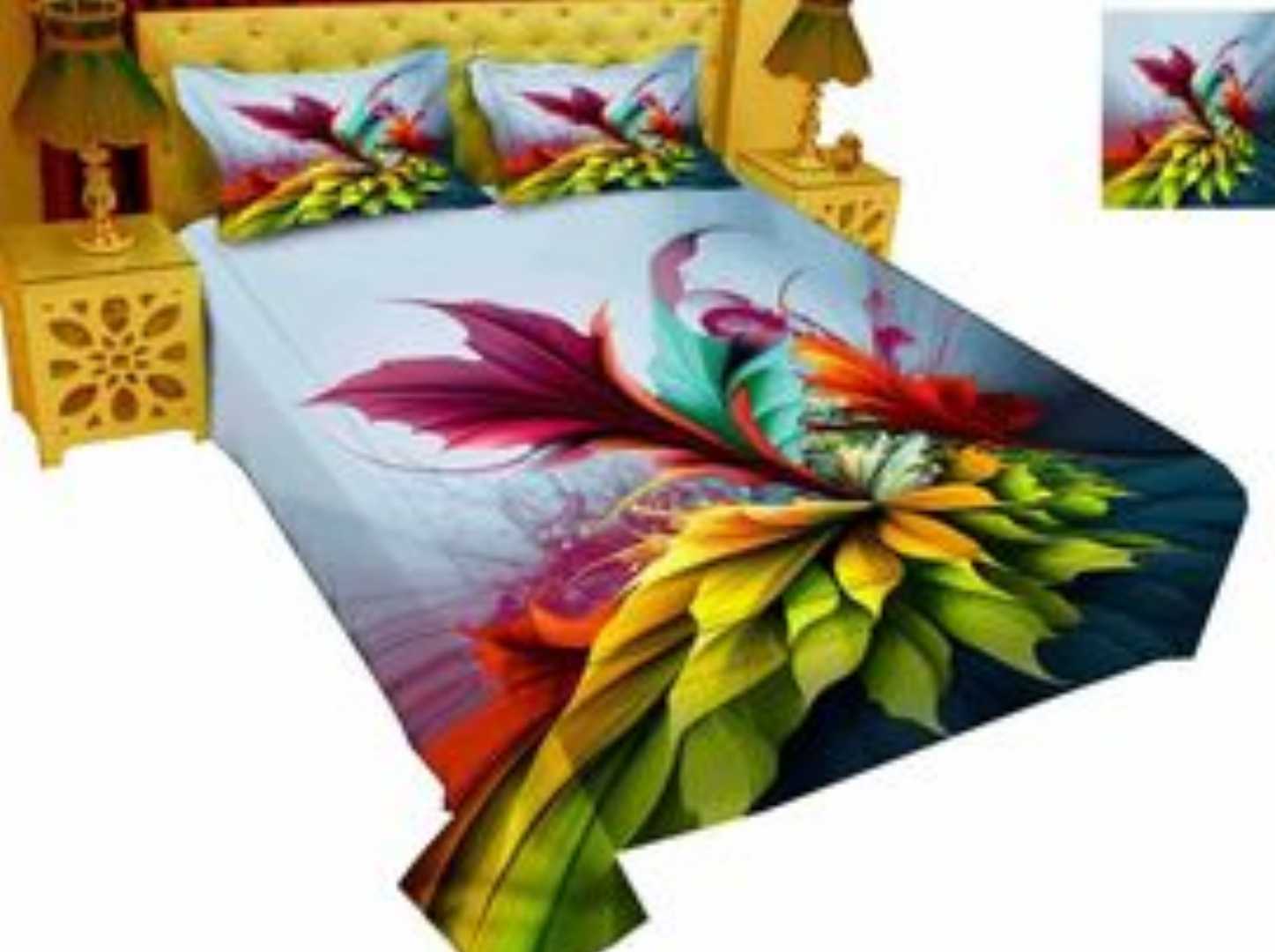 Exclusive,Cotton,King,Size,Panel,Bed,sheet