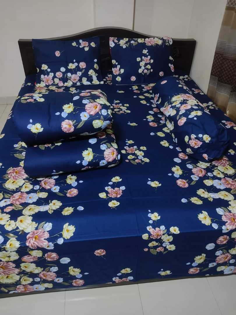 ৫,পিছ,সেট,প্রিমিয়াম,কোয়ালিটি,টুইল,কটন,ফেব্রিক্স,কমফোর্টার