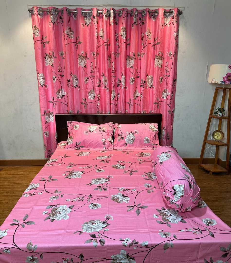 চাদর,ও,পর্দার,কম্বো,সেট