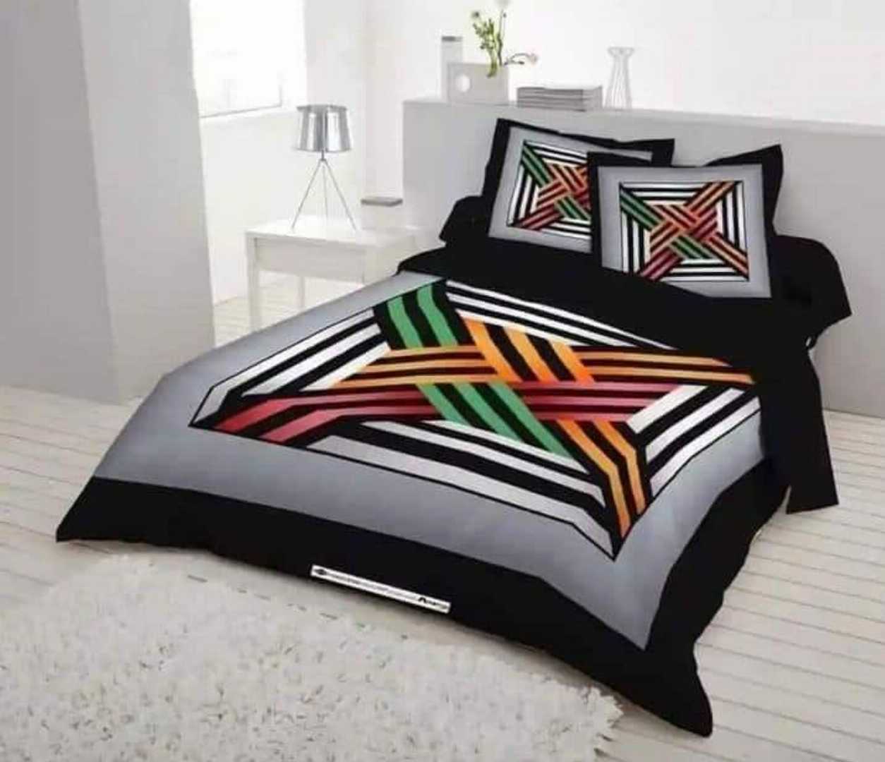3D,Scenery,Unique,Design,King,Size,Bedsheet