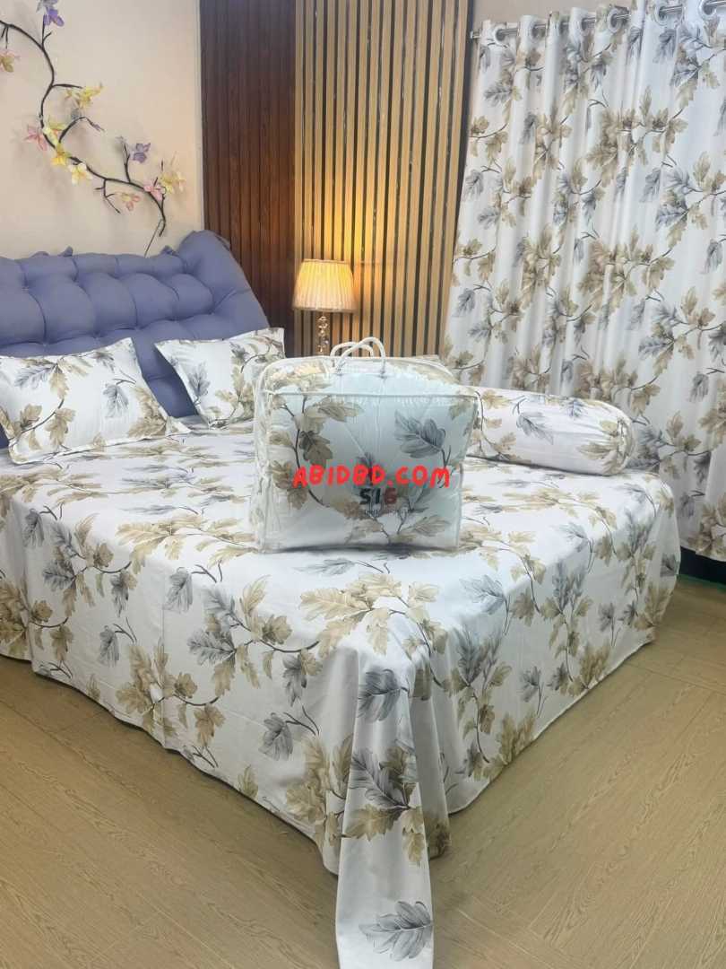 চাদর,ও,পর্দার,কম্বো,সেট