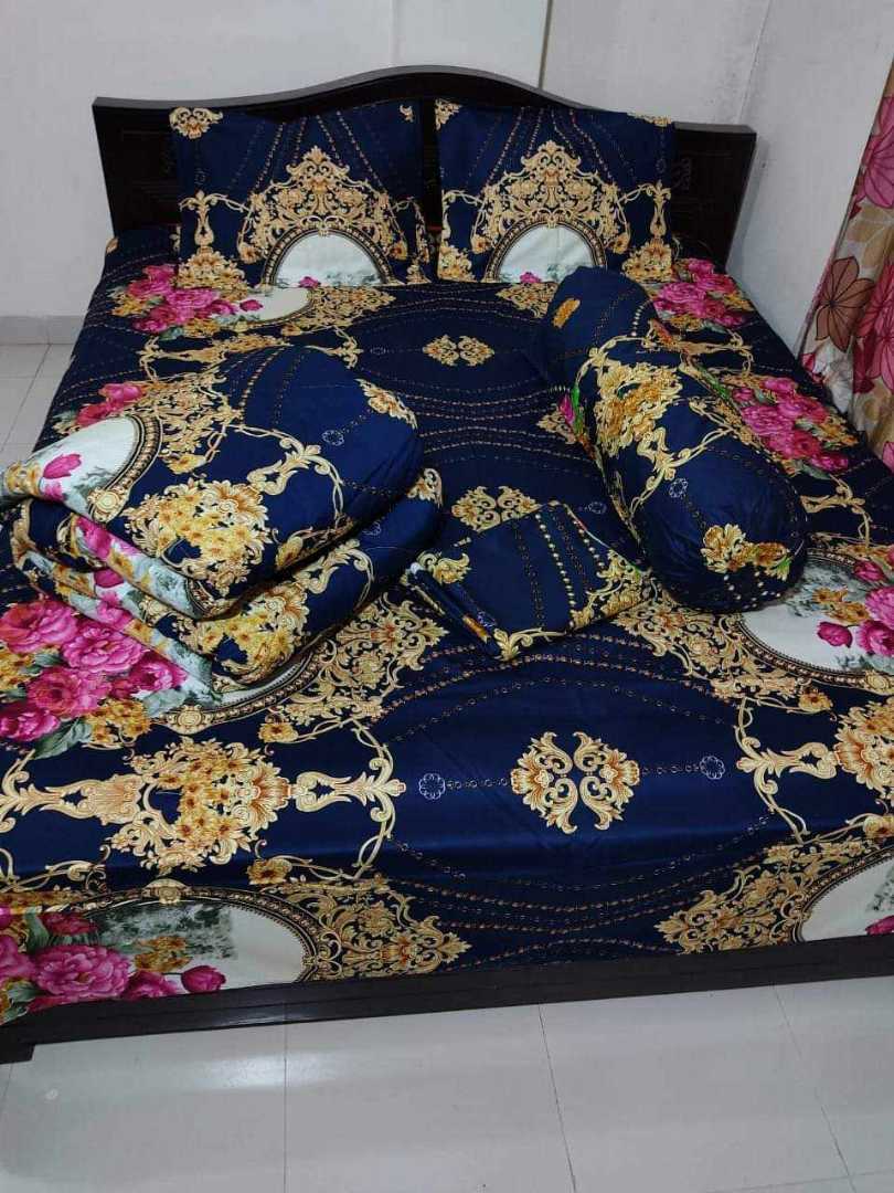 ৫,পিছ,সেট,প্রিমিয়াম,কোয়ালিটি,টুইল,কটন,ফেব্রিক্স,কমফোর্টার