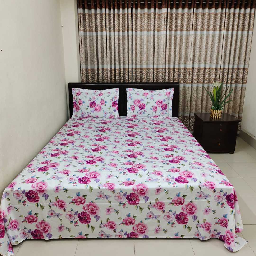 Exclusive Twill Cotton King Size Bed sheet