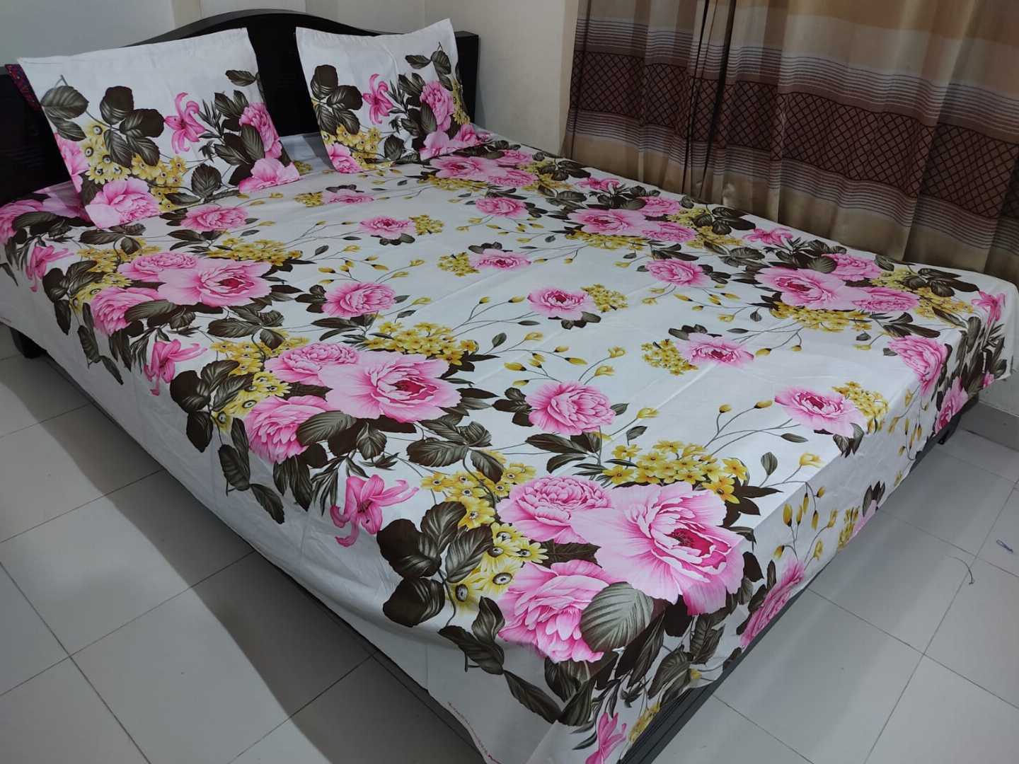Exclusive Twill Cotton King Size Bed sheet