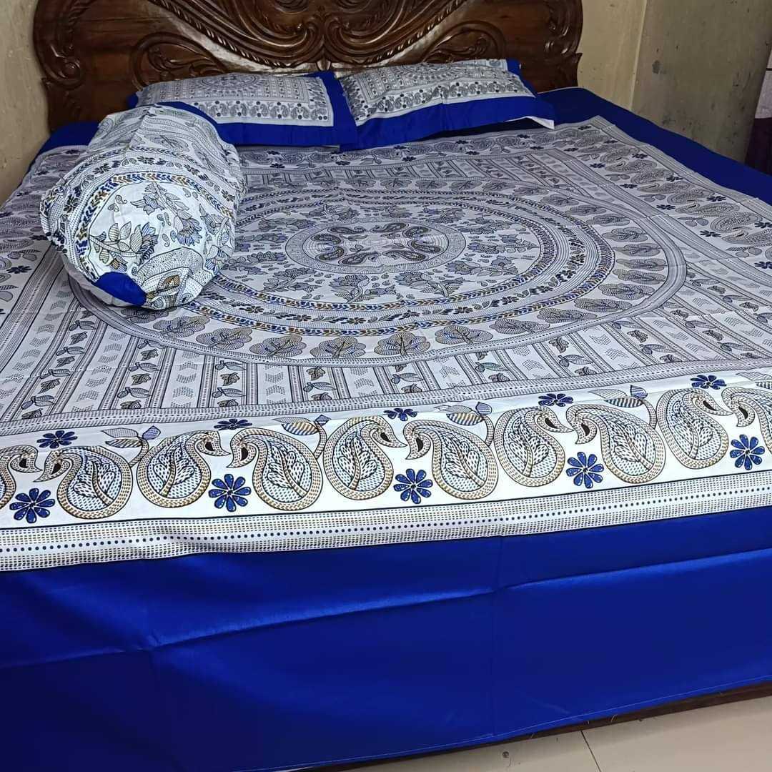 Bedsheet, 3D Bedsheet, Cotton Bedsheet, King Size Bedsheet, Premium Bedsheet, Bedroom Decor, Printed Bedsheet, Home Textile