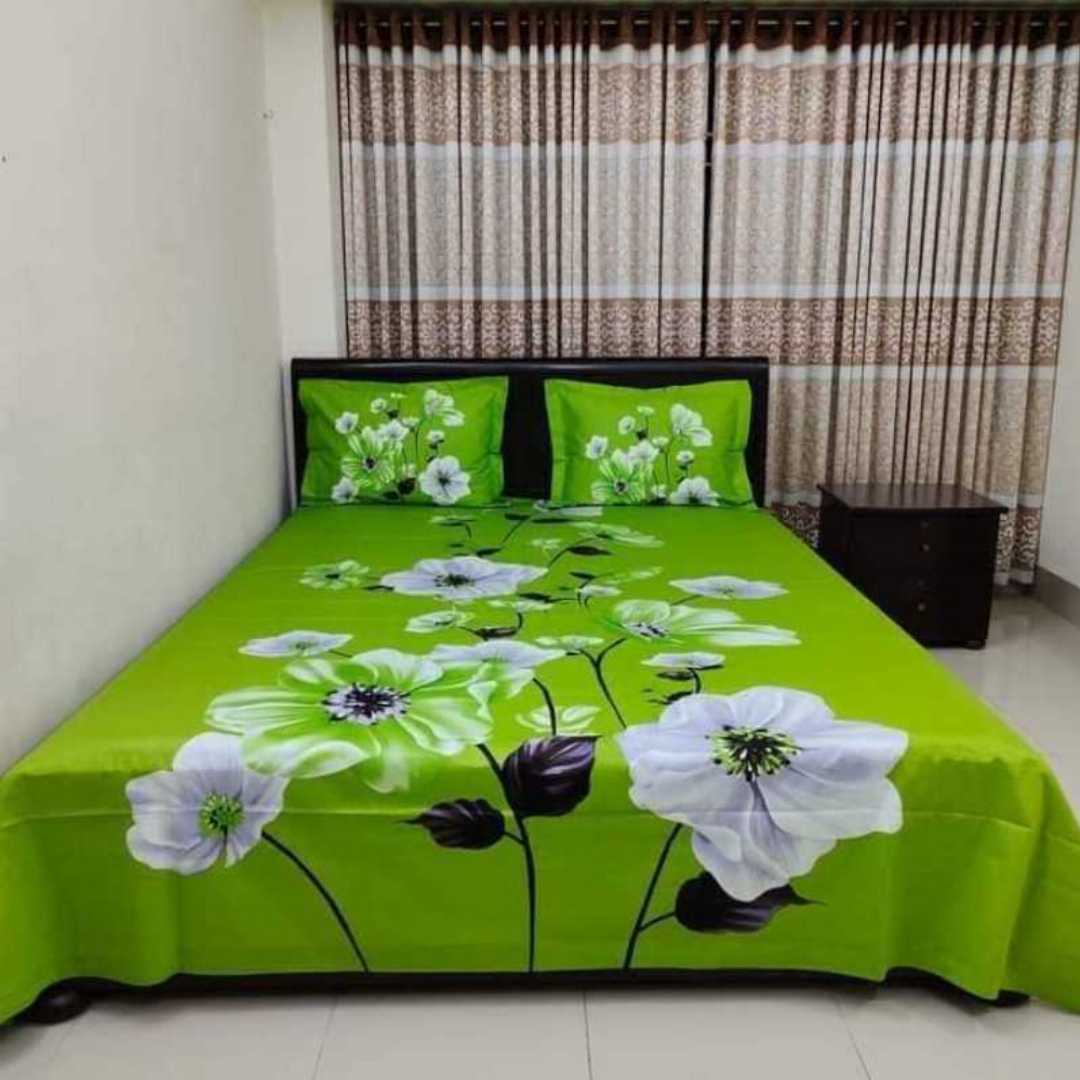 Bedsheet, 3D Bedsheet, Cotton Bedsheet, King Size Bedsheet, Premium Bedsheet, Bedroom Decor, Printed Bedsheet, Home Textile