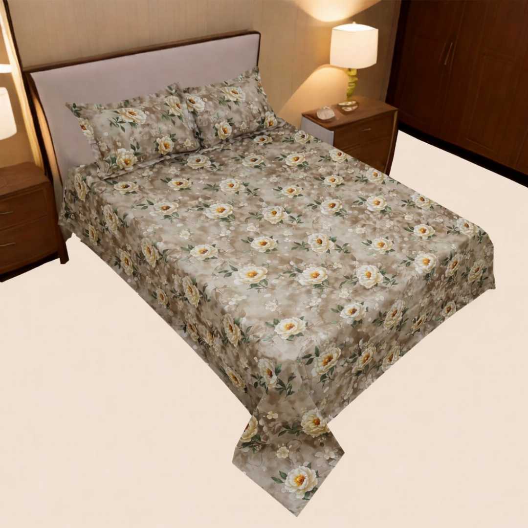 Luxury,Twill,Cotton,King,Size,Bed,Sheet