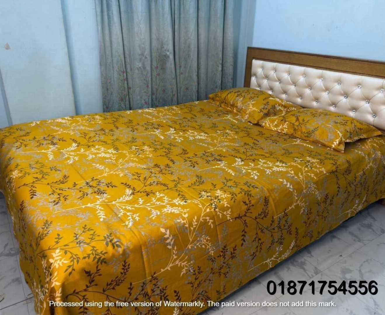 Exclusive Twill Cotton King Size Bed sheet