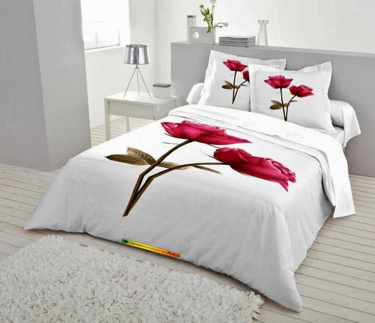Bedsheet, 3D Bedsheet, Cotton Bedsheet, King Size Bedsheet, Premium Bedsheet, Bedroom Decor, Printed Bedsheet, Home Textile