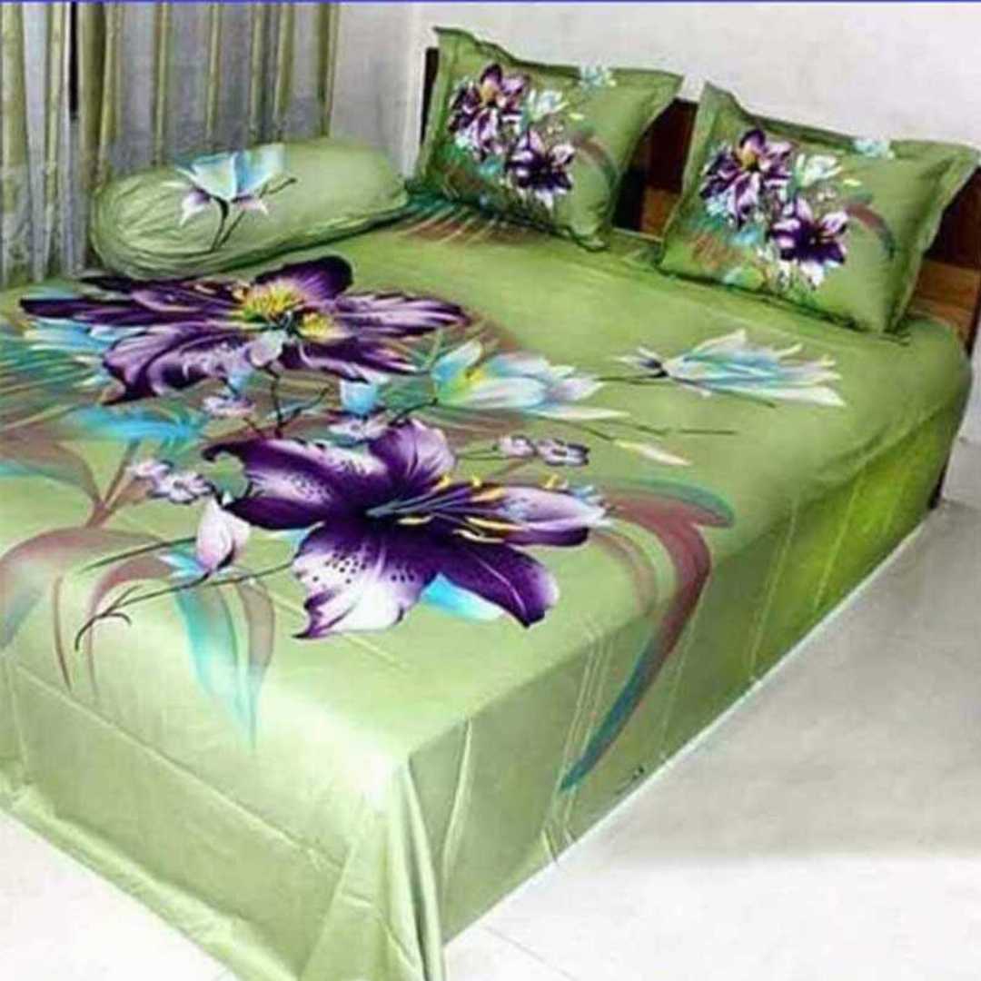 Bedsheet, 3D Bedsheet, Cotton Bedsheet, King Size Bedsheet, Premium Bedsheet, Bedroom Decor, Printed Bedsheet, Home Textile