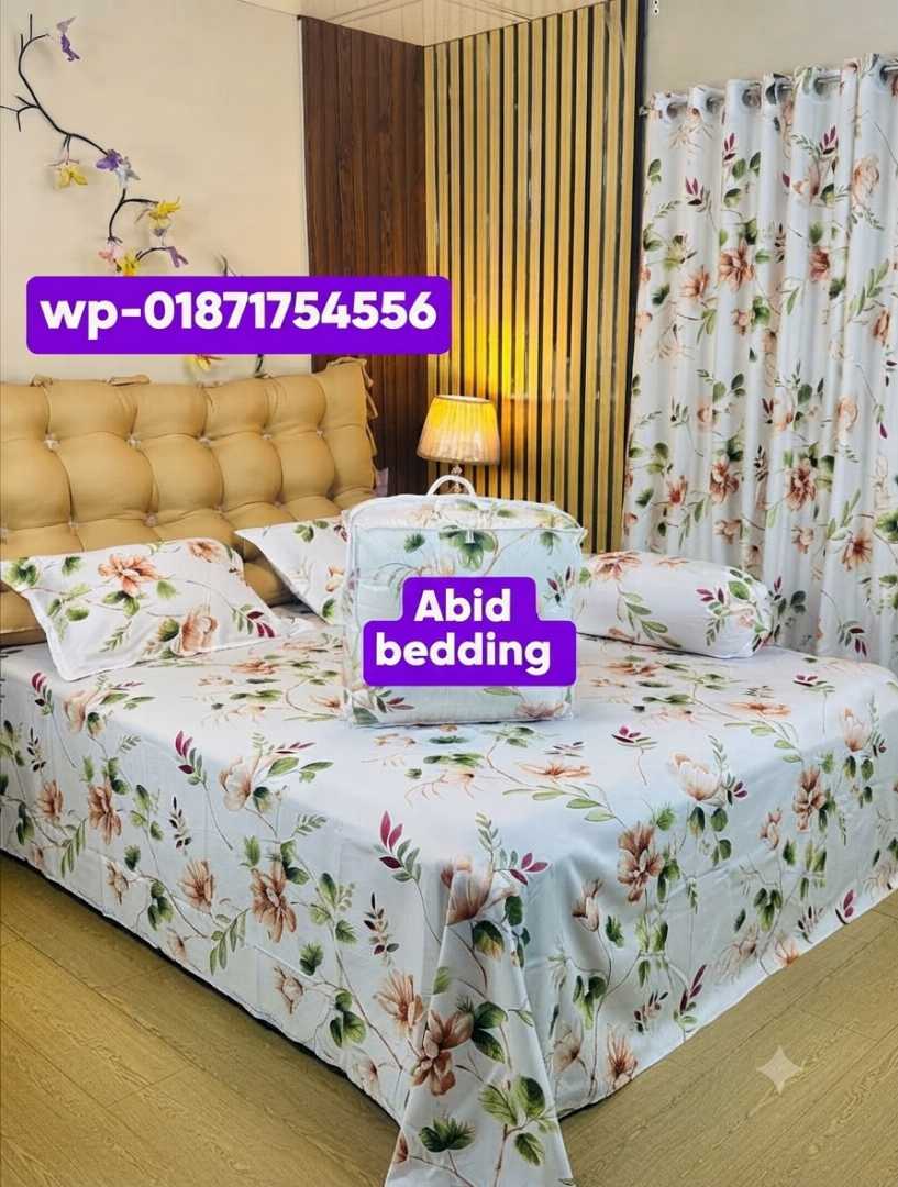 Premium,Quality,Luxury,Twill,Cotton,Fabrics,Comforter,5,Pcs,Set