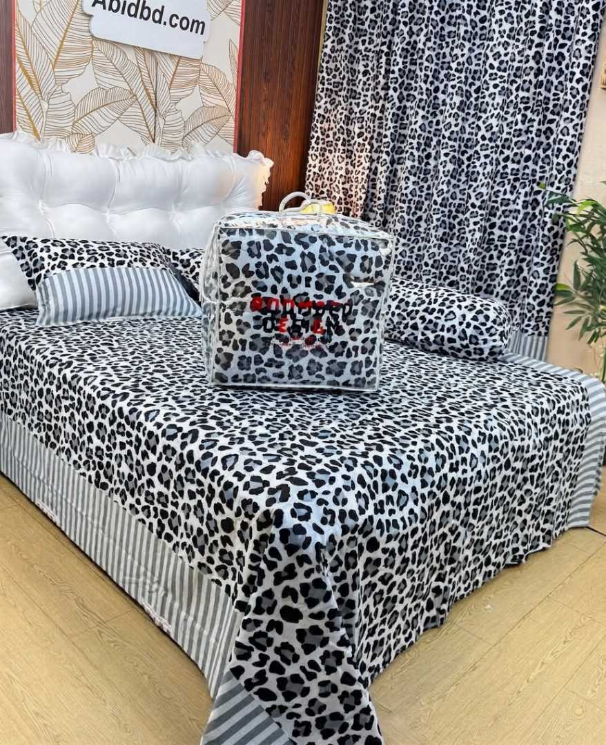 Premium,Quality,Luxury,Twill,Cotton,Fabrics,Comforter,5,Pcs,Set